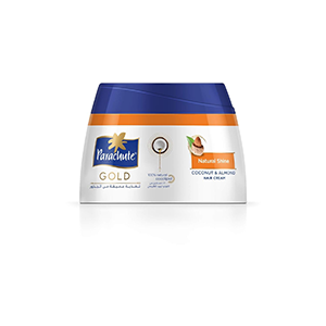 Parachute Gold Hair Cream Natural Shine (Coconut & Almond) - 140ml