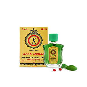 Gold Medal Medicated Oil 3ml x 3 Pcs