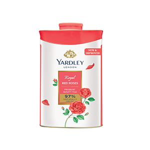 Yardley London Red Rose Perfumed Talcum Powder - 250g