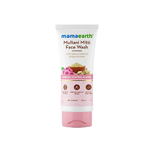 Mamaearth Multani Mitti Face Wash for Oil Control & Acne - 100ml