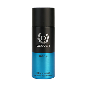 DENVER Saxe Black.code Deodorant Body Spray - 150ml