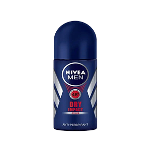 Nivea Men Dry Impact Roll-On Deodorant (Germany) - 50ml X 2Pcs