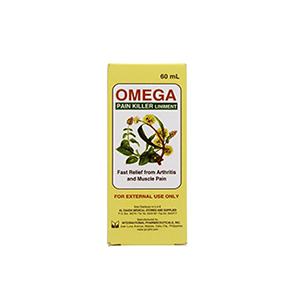 OMEGA Pain Killer Balm Relief Liniment Oil 60ml
