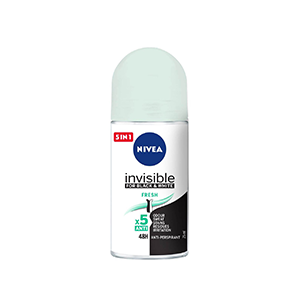 Nivea Black & White Roll on For Women - 50ml x 2pcs