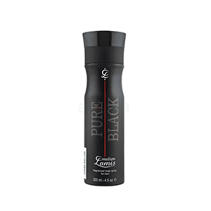 Creation Lamis Pure Black Fragrance Body Spray for Men - 200ml