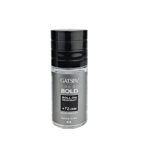 Gatsby Eau De Gold Roll-On Deodorant + 72-Hour Odor Protect Space Code - 50ml