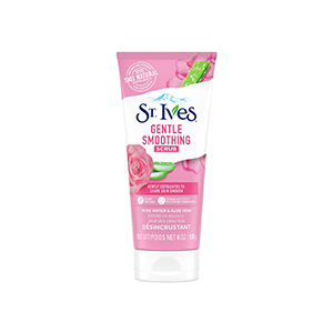 St. Ives Gentle Smoothing Rose Water & Aloe Vera Exfoliator  Face Scrub 170g