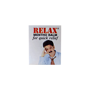 Relax Mentho Balm for Quick Relief 9 gm x 3 Pcs