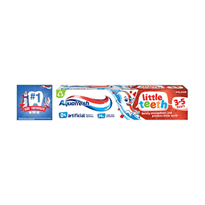 Aquafresh Little Teeth toothpaste for 3-5 years Kids - 50ml