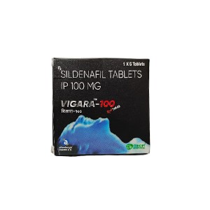 Sildenafil Tablets IP 100mg Vigara-100 (1X5)Tablets