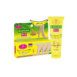 Aichun Beauty Banana Milk Cracked Heel Cream - 80g
