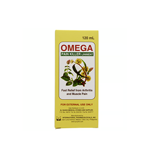 OMEGA Pain Killer Liniment Oil 120ml