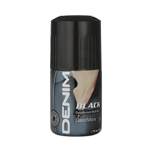 Denim Black Deomax Deodorant Roll On - 50ml
