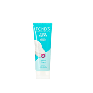 Ponds Acne Clear Facial Foam With Active Thymo-T Essence - 100gm