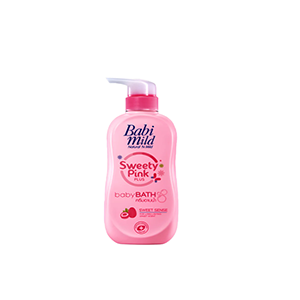 Babi Mild Sweety Pink Baby Bath - 500ml