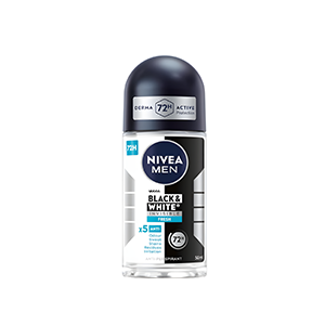 Nivea Black & White Invisible Original Anti-Perspirant - 50ml x 2pcs